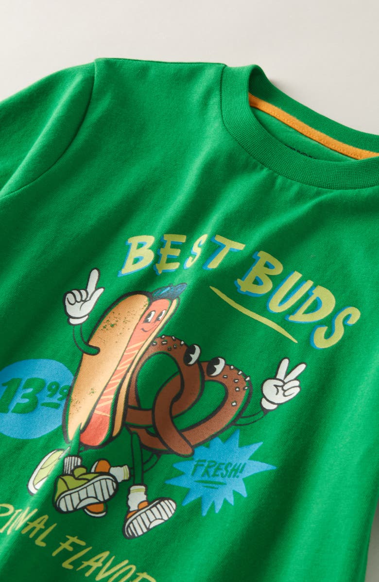 Tucker + Tate Kids' Graphic T-Shirt, Alternate, color, Green Fern Best Buds