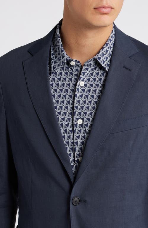 HUGO BOSS BOSS HANRY STRETCH LINEN BLEND SPORT COAT 