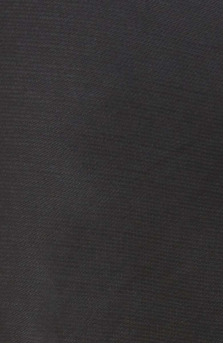 Vince Wide Leg Linen Blend Shorts, Alternate, color, Black