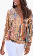 LASCANA Women's Printed Long Sleeve Top