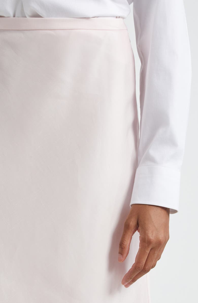 COS Bias Cut Midi Skirt, Alternate, color, Pink Dusty Light