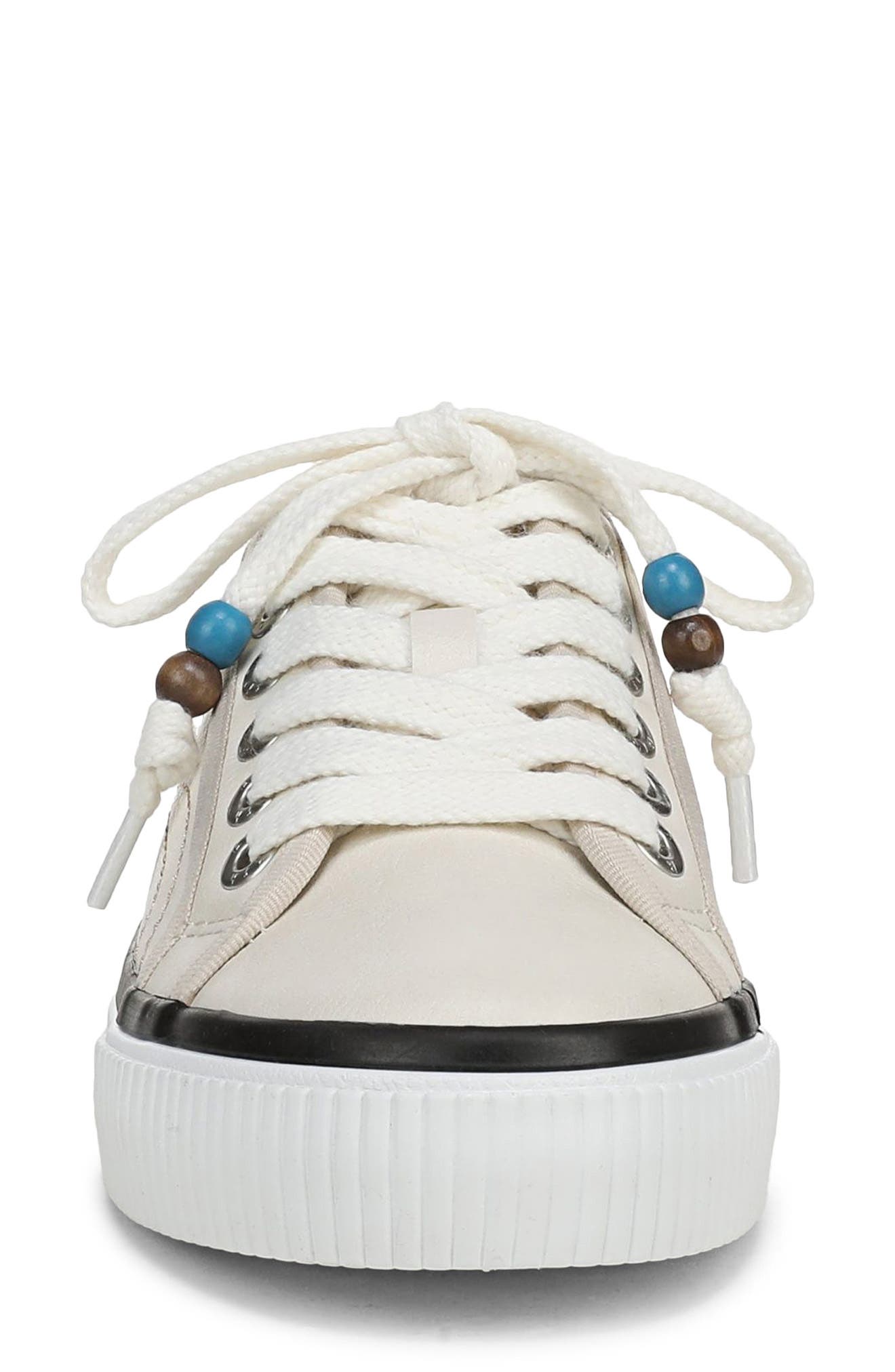 Azure Sneaker, Alternate, color, WHITE SAND FAUX LEATHER