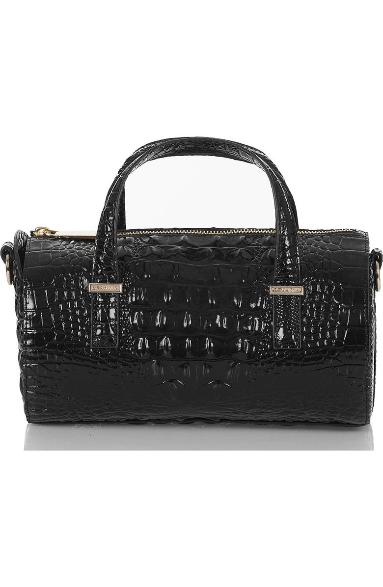Brahmin Claire Croc Embossed Leather Top Handle Bag, Main, color,
