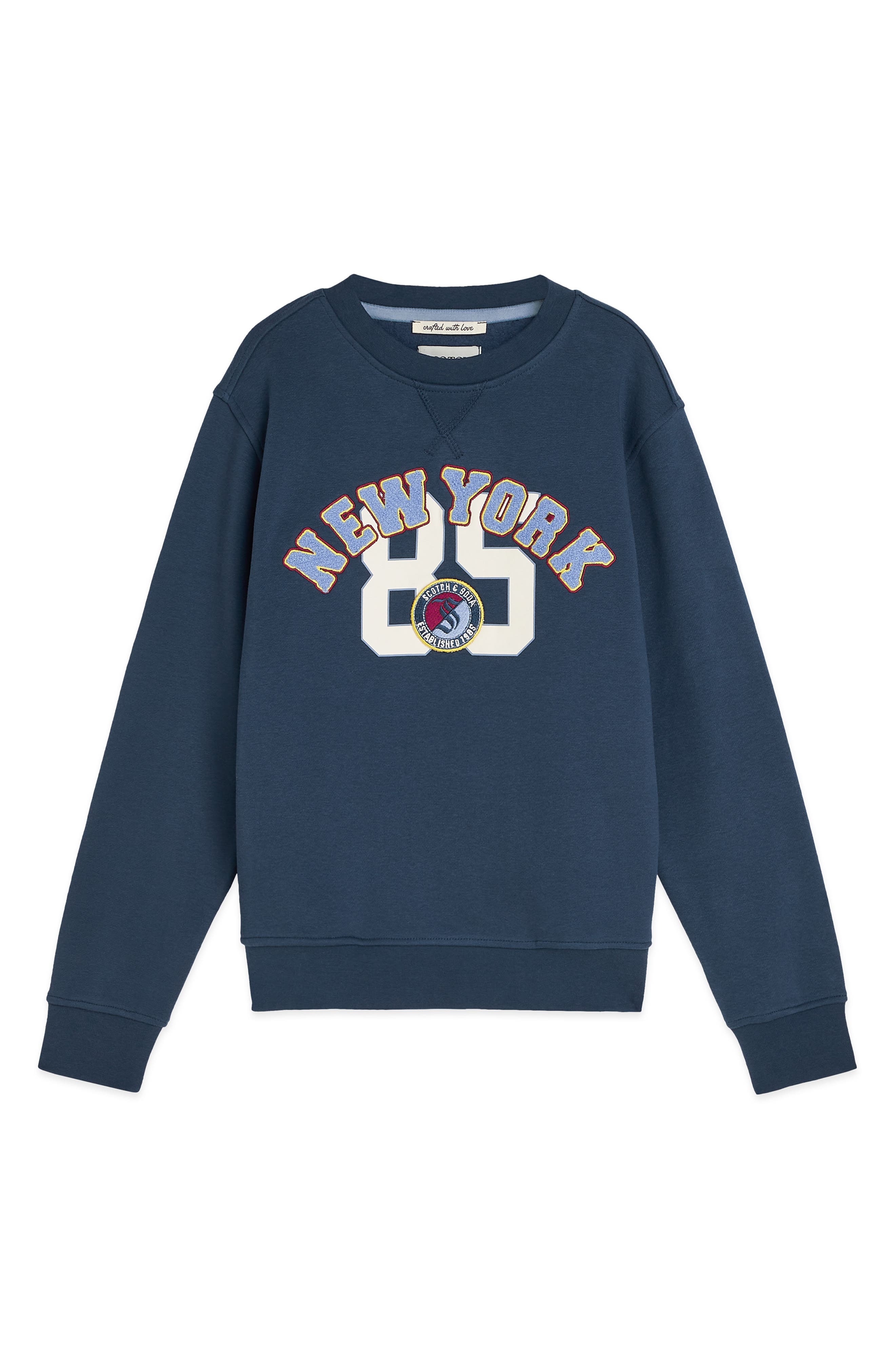 Kids' New York Embroidered Sweatshirt