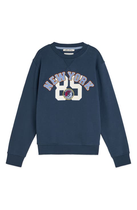 Kids' New York Embroidered Sweatshirt