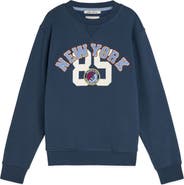 Scotch & Soda Kids' New York Embroidered Sweatshirt