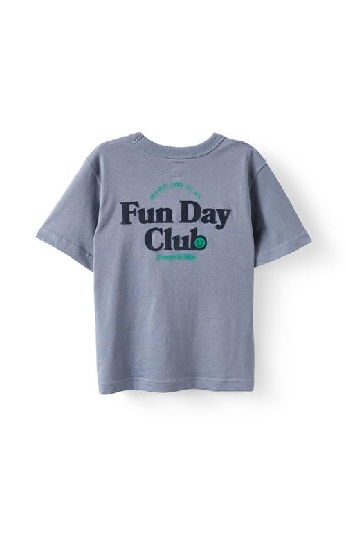 Cotton On Kids Kid's Jonny Short Sleeve Graphic Print Tee In Gray