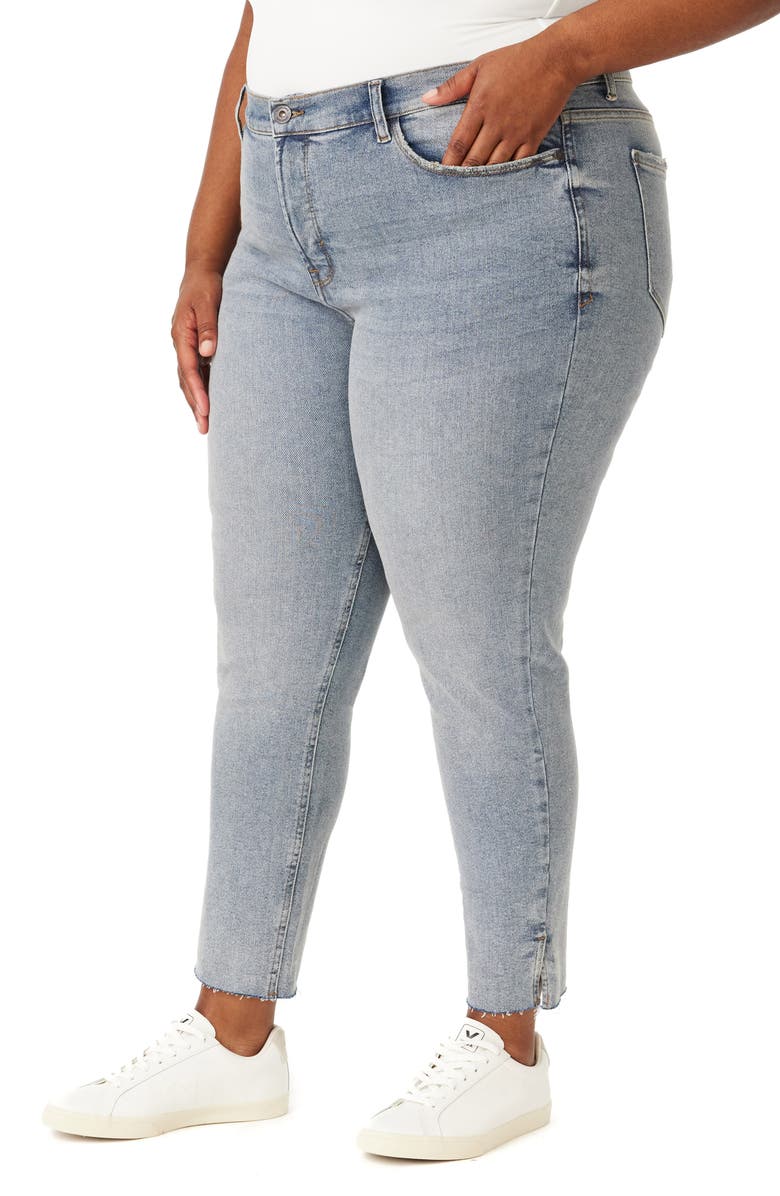 Kensie Kelsey High Waist Skinny Jeans, Alternate, color, Lora