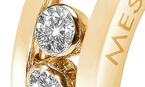 Messika Move Classique Diamond Band Ring In Yellow Gold