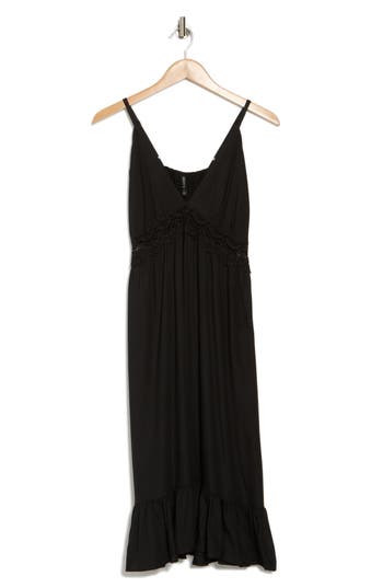 Boho Me Crochet Lace Cover-up Midi Dress
