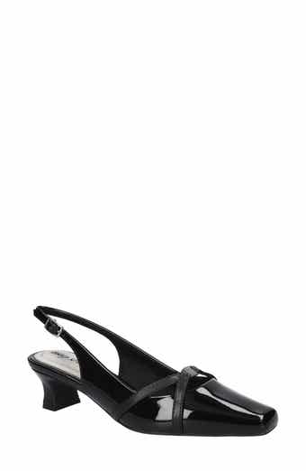 Ridley Kitten Heel Slingback Pump