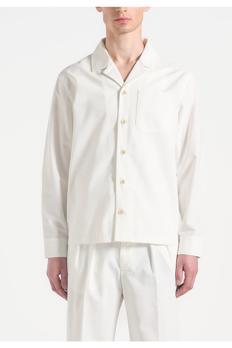 Constant Linen Overshirt, Alternate, color, White