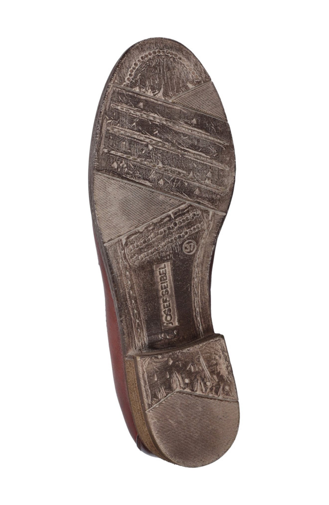 Sienna 96 Leather Loafer, Alternate, color, BORDO