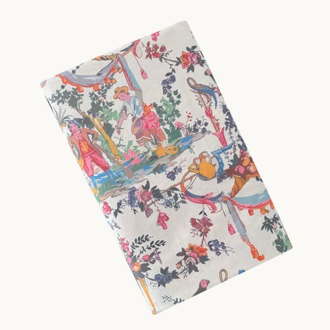 Toile Linen Tablecloth