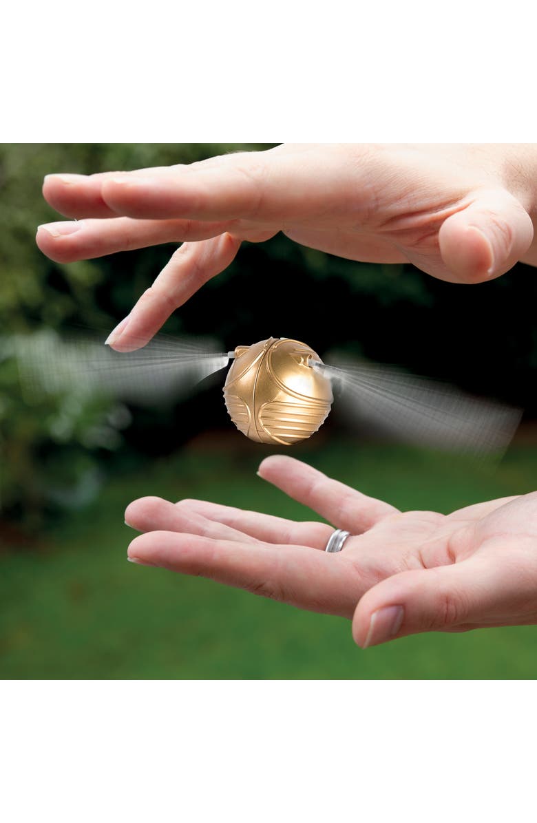 Wizarding World Mystery Flying Golden Snitch, Quidditch Ball Replica, Trick Toy, Alternate, color, Multicolored