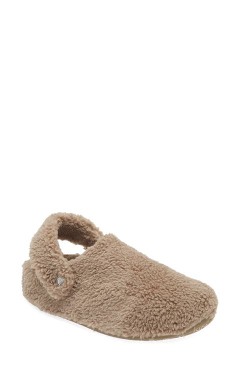 Classic Cozzzy Faux Fur Slipper Clog (Women)