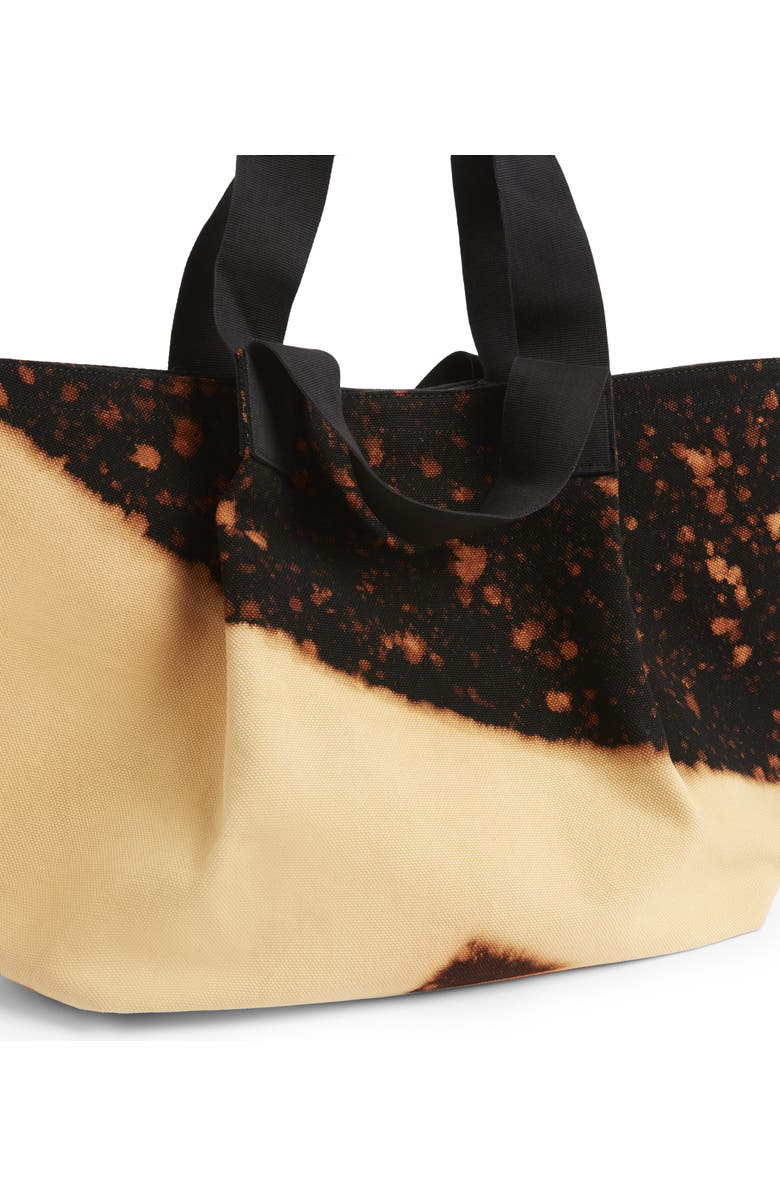 AllSaints Clarendon Bleached Canvas Tote, Alternate, color,