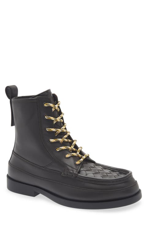 Pier Leather Combat Boot