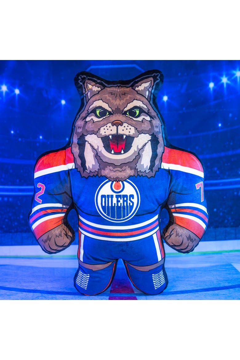 Edmonton Oilers Hunter 24" Mascot Bleacher Buddy, Alternate, color, None