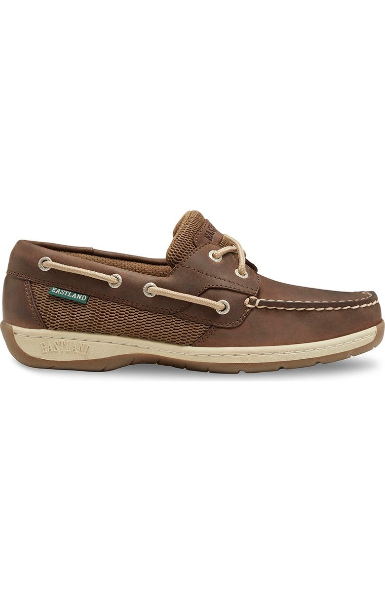 Eastland Solstice Boat Shoe - Wide Width Available, Alternate, color, Bomber Brn