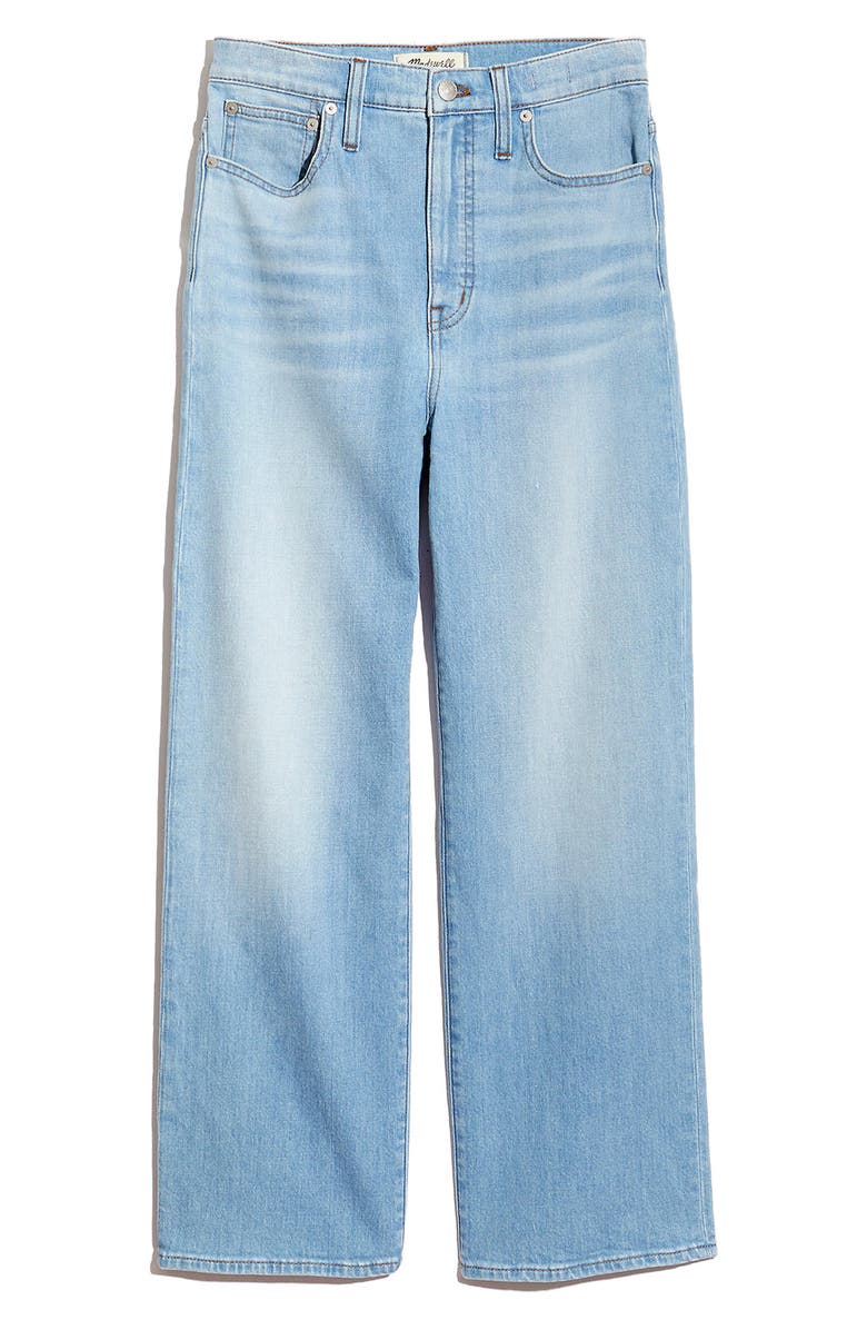 Madewell Wide Leg Crop Jeans, Alternate, color,