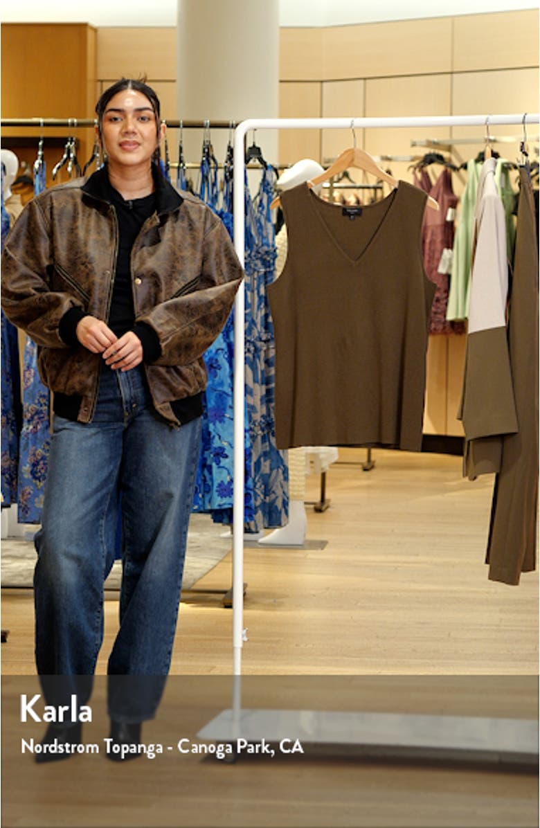 V-Neck Knit Tank, sales video thumbnail