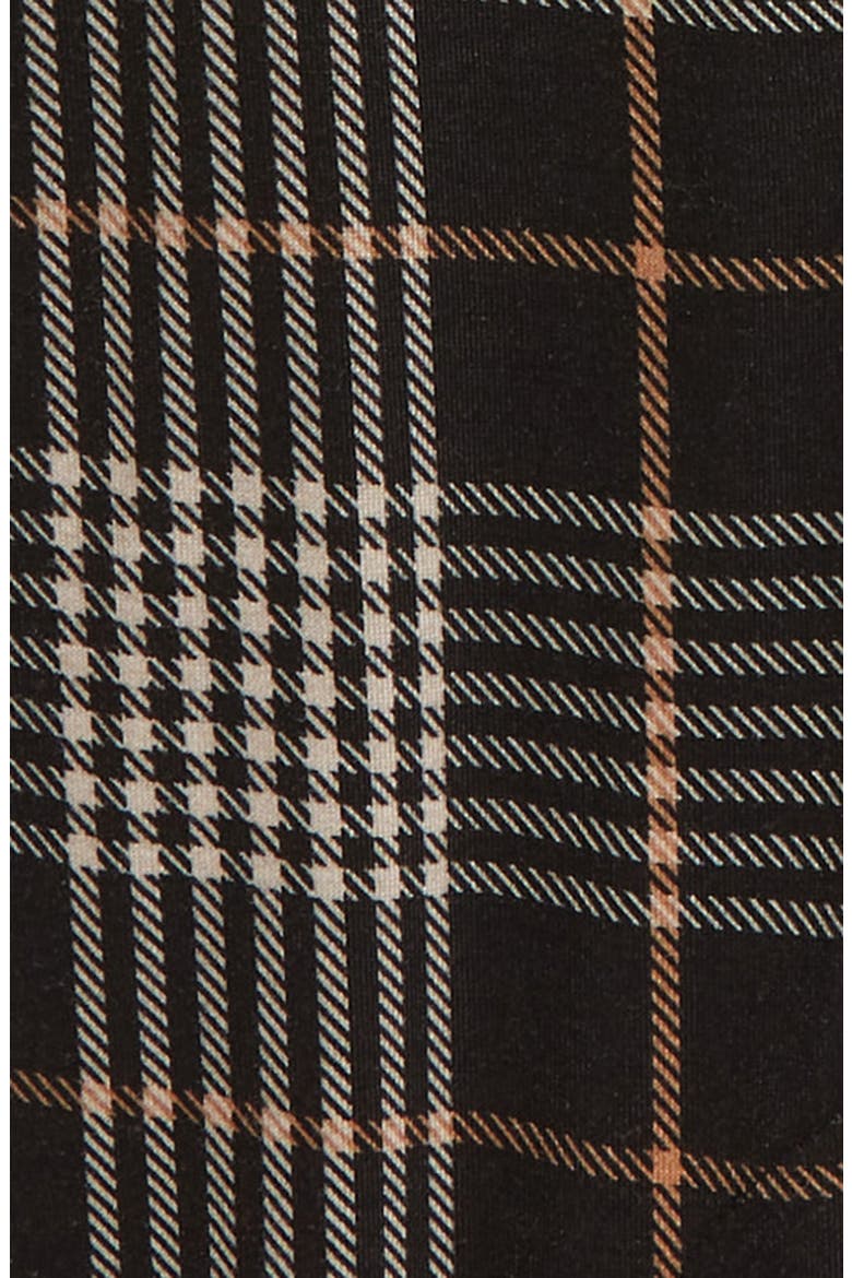 Kids' Sanders Plaid Long Sleeve Romper, Alternate, color, OXFORD