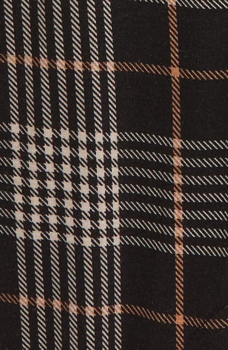 Posh Peanut Kids' Sanders Plaid Long Sleeve Romper, Alternate, color,