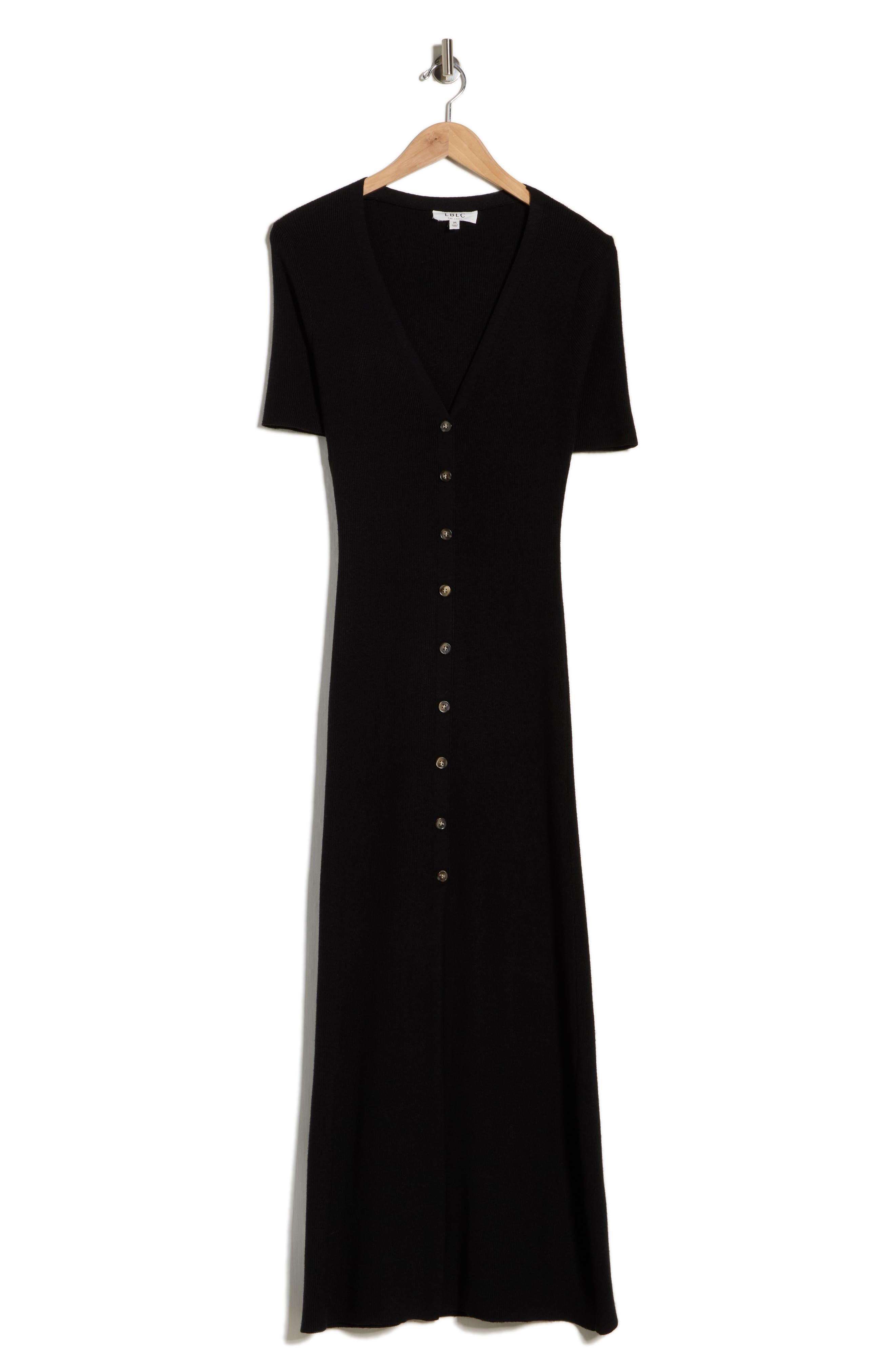 LBLC the label Goldie Buttoned Midi Dress