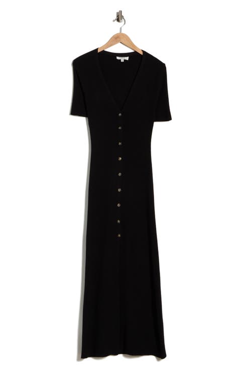 Goldie Buttoned Midi Dress
