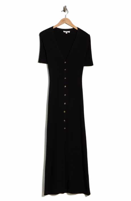 LBLC the label Goldie Buttoned Midi Dress
