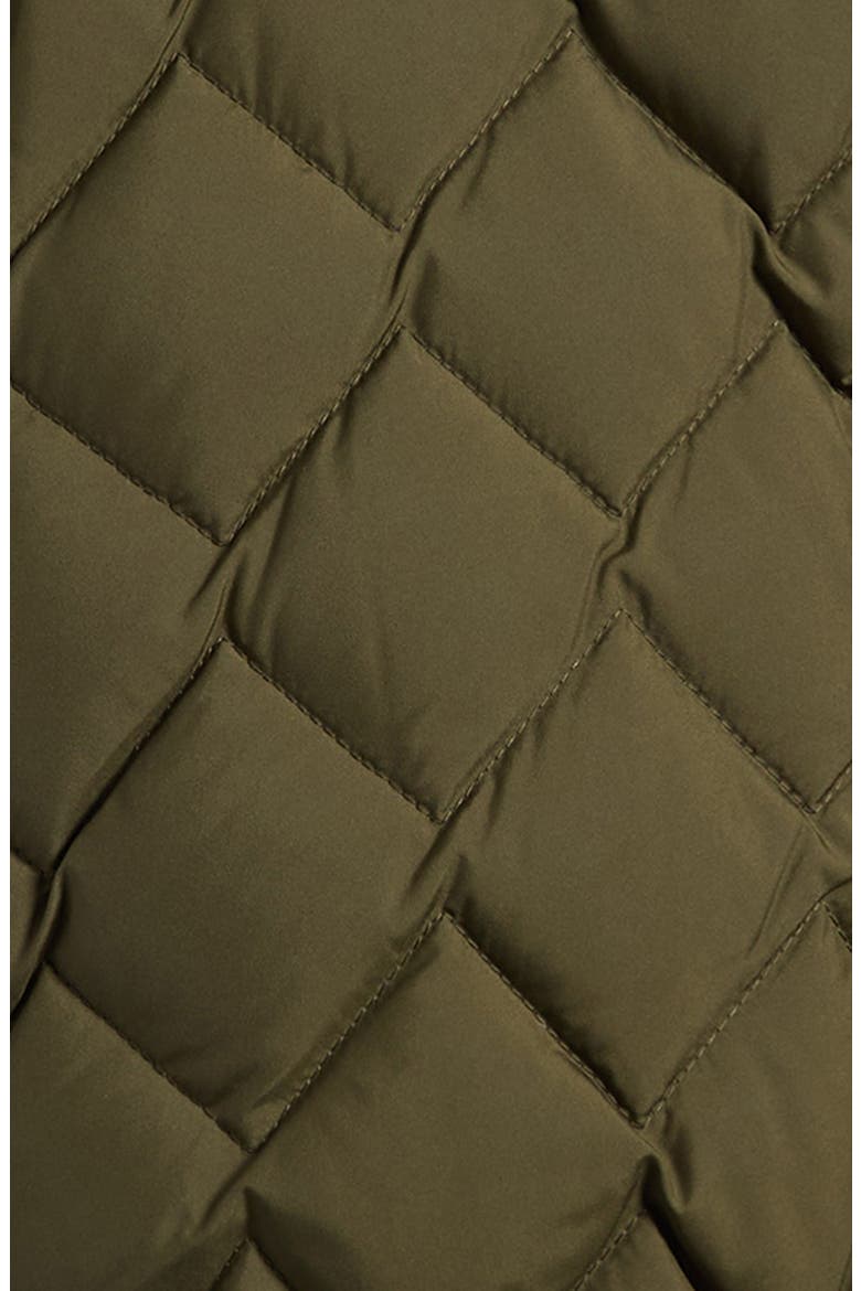 Kids' Ava Quilted Down Jacket, Alternate, color, GREEN