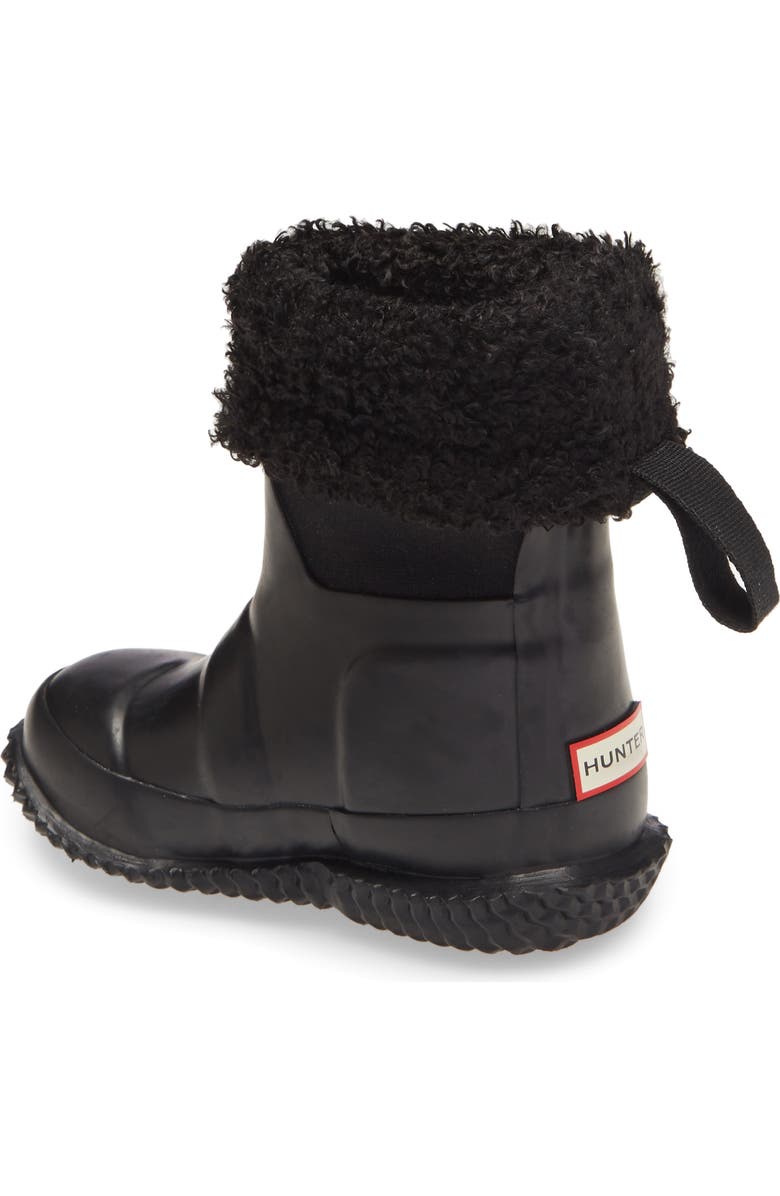 Hunter Original Faux Shearling Lined Boot, Alternate, color,