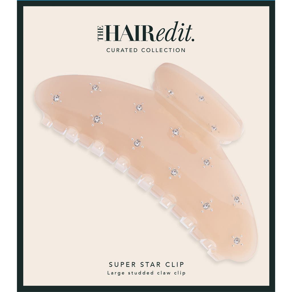 The Hair Edit Superstar Claw Clip In Transparent