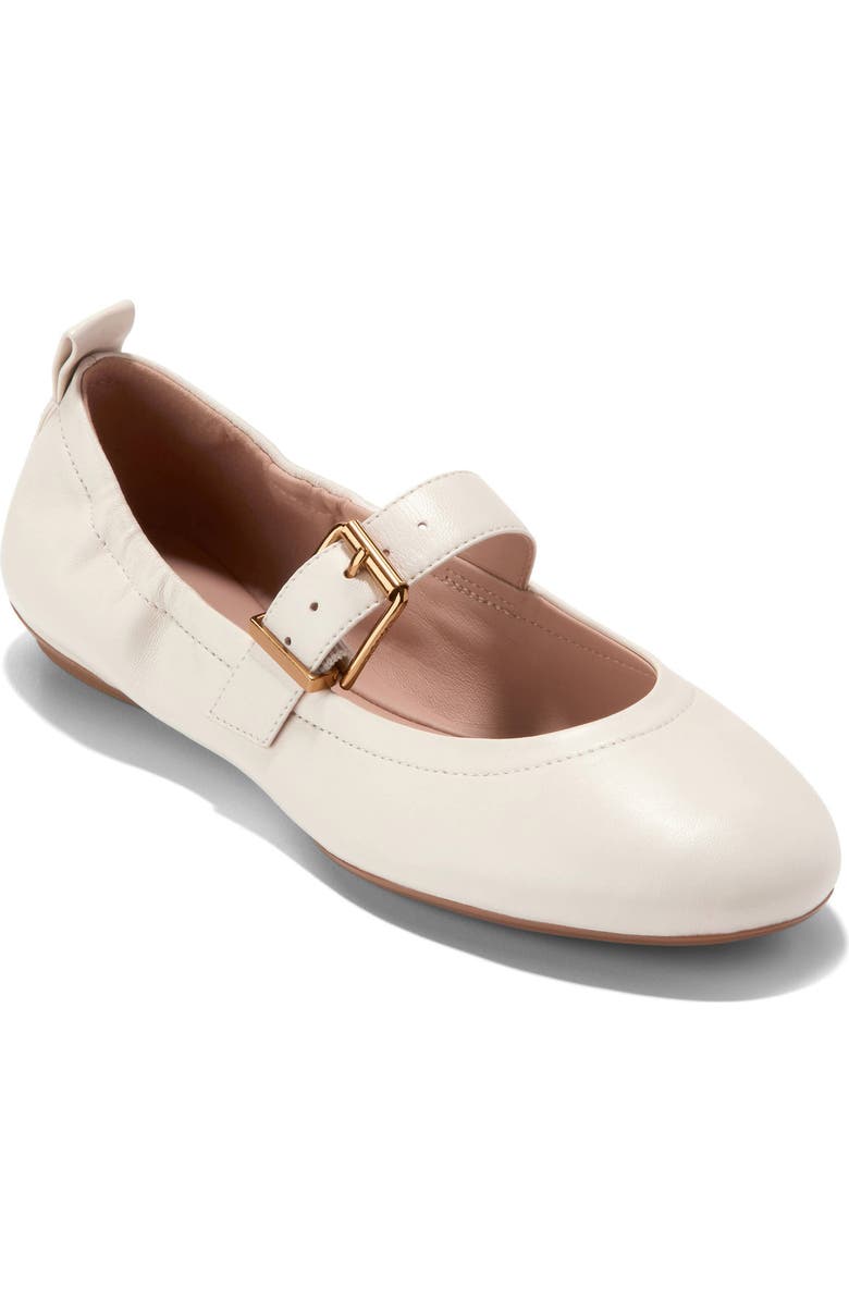 Cole Haan Graclyn Mary Jane Ballet Flat, Main, color, Ivory Leather