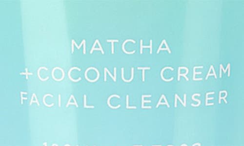 Dew Of The Gods Matcha + Coconut Cream Facial Cleanser In Transparent