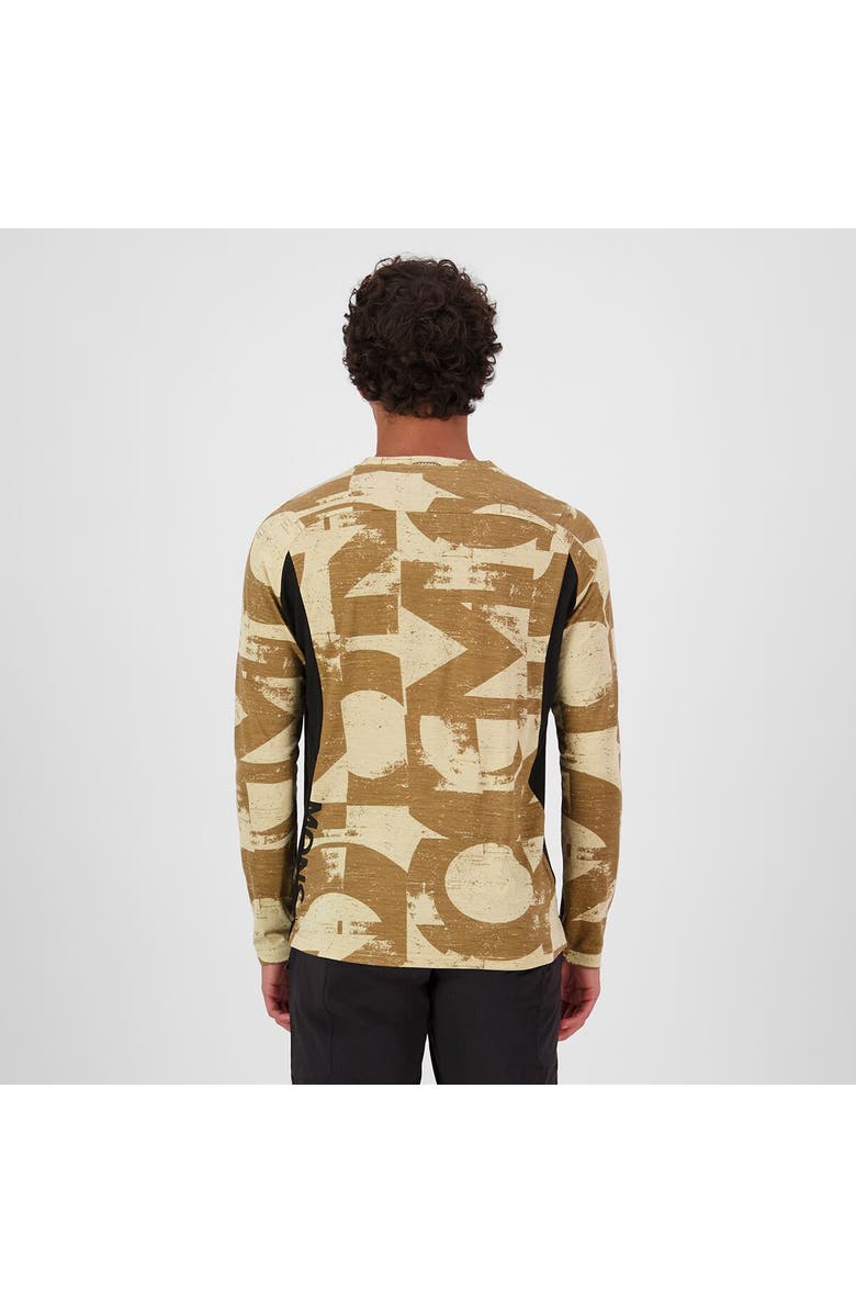 Mons Royale Diversion Merino Long-Sleeve Bike Jersey - Men's, Alternate, color, Mr Grunge/Black