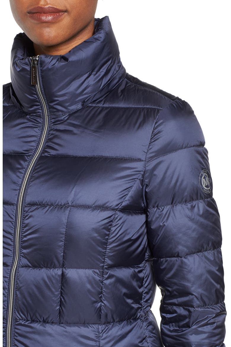 Packable Down Coat, Alternate, color, DARK BLUE
