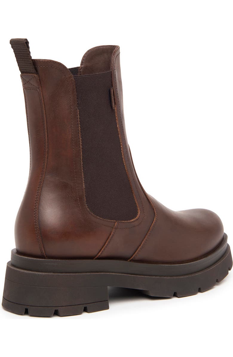NeroGiardini Lug Sole Chelsea Boot, Alternate, color, Brown