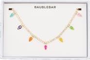 BaubleBar Christmas Lights Tennis Necklace