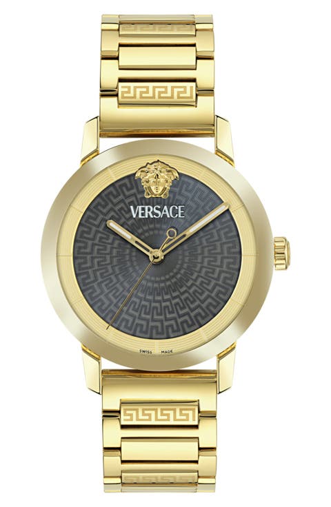 V-Helix Bracelet Watch, 40mm