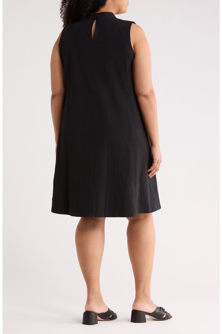 Mock Neck Sleeveless Dress, Alternate, color, BLACK