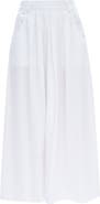 Bayeas Pleated Denim Midi skirt