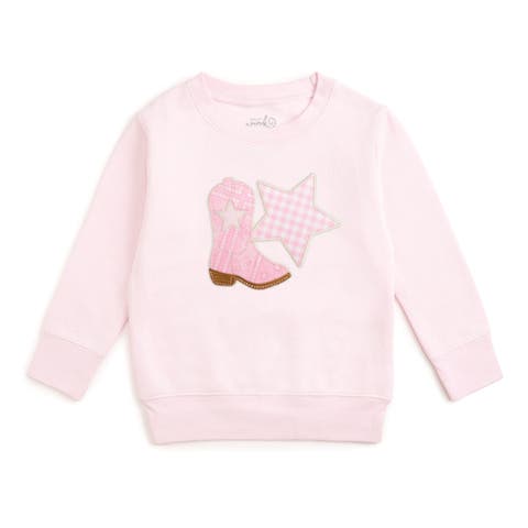 Bandana Cowgirl Patch Western Sweatshirt