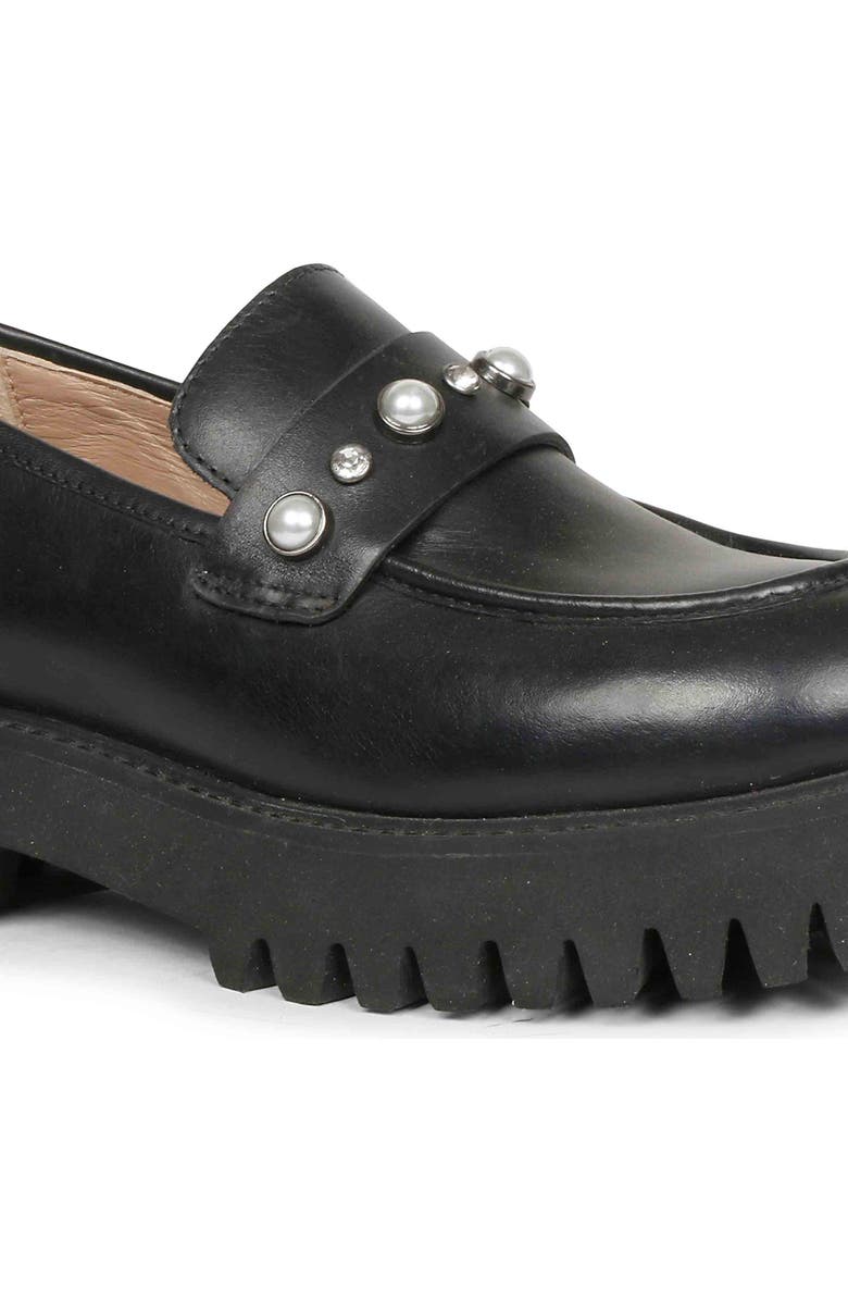 SAINT G Fern Platform Loafer, Alternate, color, Black