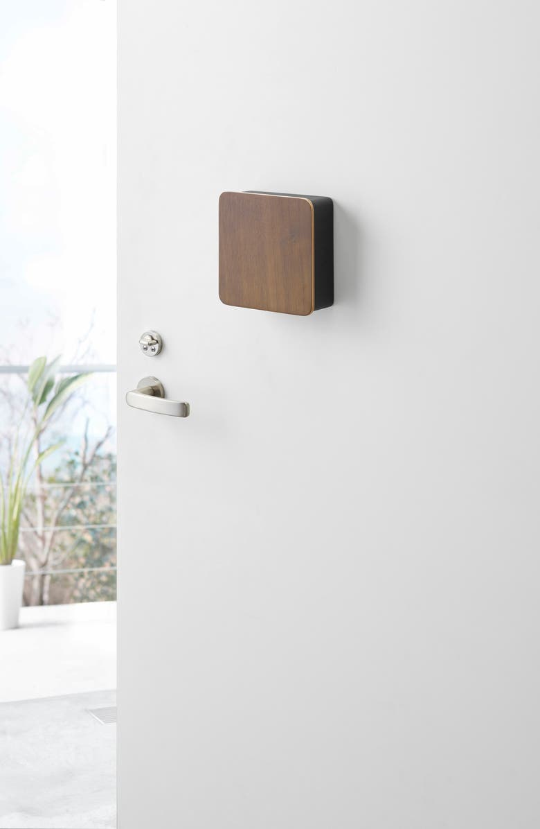 Yamazaki Magnetic Key Cabinet, Alternate, color, Walnut