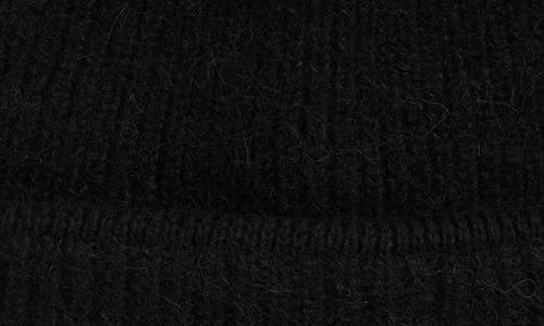 Jacquemus Le Bonnet Grosgrain Alpaca & Wool Blend Beanie In Black