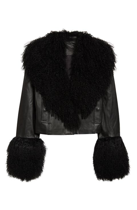 Mim Lambskin & Genuine Shearling Jacket