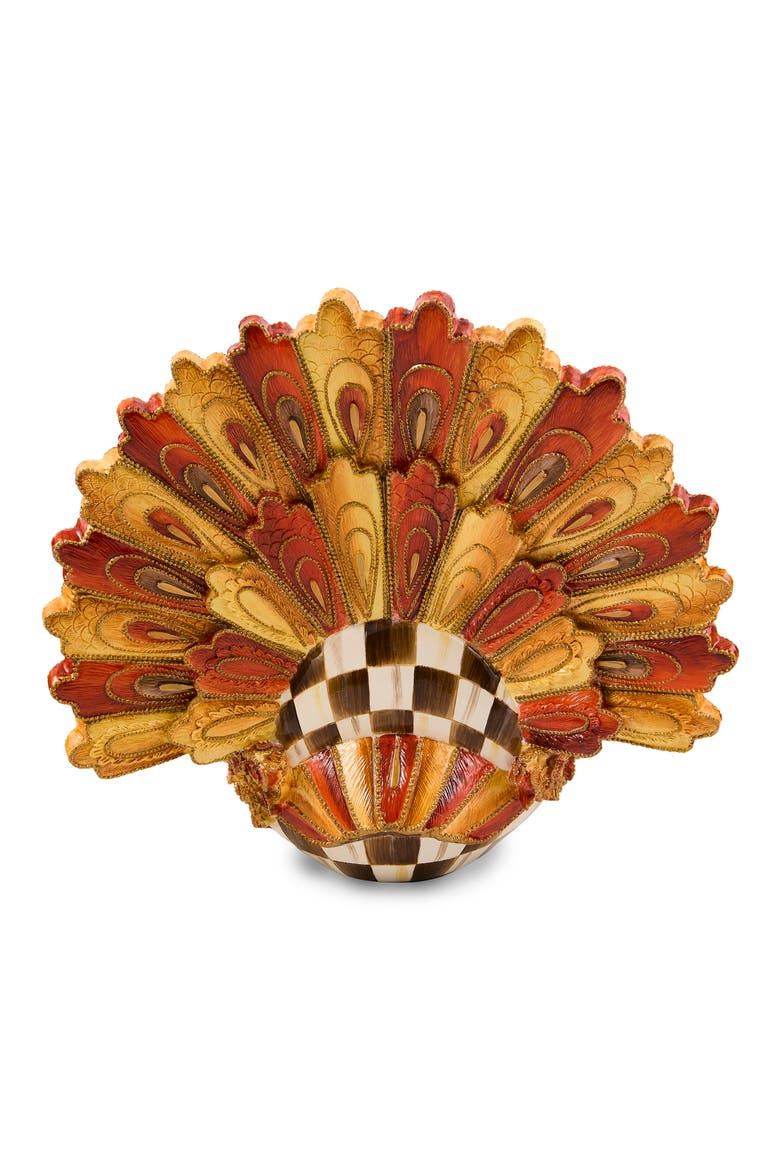 Harvest Glow Aurora Turkey Figurine, Alternate, color, MULTI