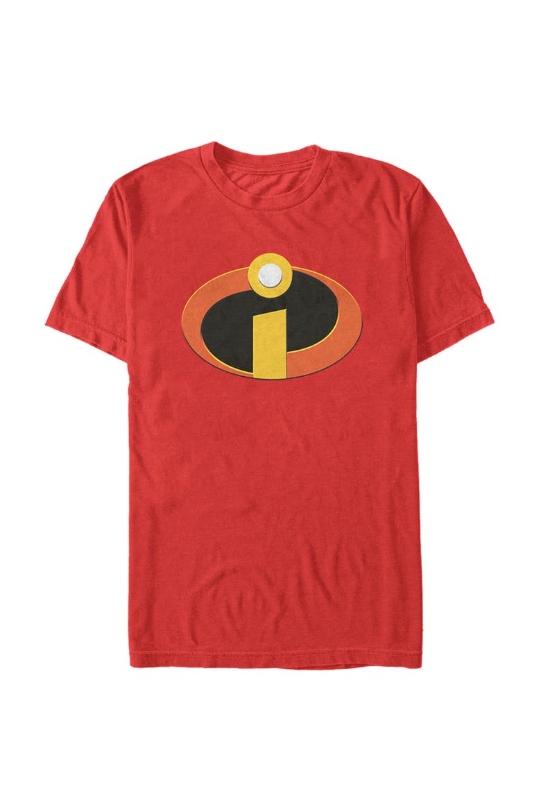 Men's The Incredibles Classic Logo T-Shirt, Main, color, Red